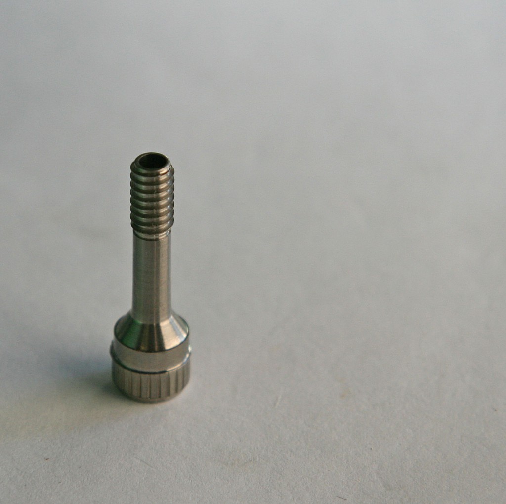 Machined component -Titanium Screw